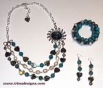 Abalone Dream jewellery set