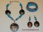 Abalone Muse jewellery set