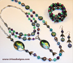 Abalone Tale jewellery set