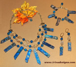Autumn Sky jewellery set