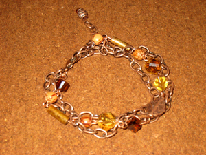 Copper Tree Bracelet