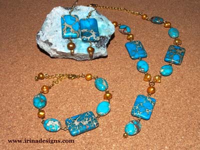 Desert Sky jewellery set