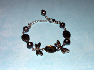 Abalone Dragonfly bracelet