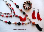Firebird jewellery set