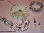 Floral Elegance jewellery set