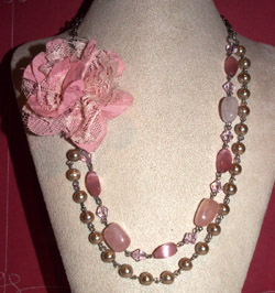 La Vie En Rose necklace