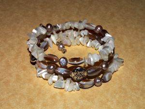 Pearl Butterfly bracelet