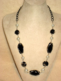 Pearls & Swirls Necklace