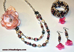 Rose Elegance jewellery set