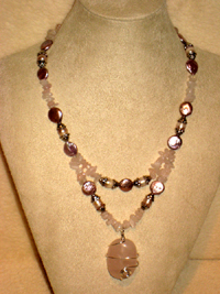 Rose Fairy jewellery set