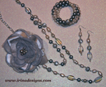 Silver Elegance jewellery set