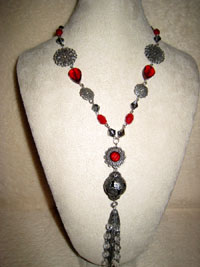 Victorian Ruby Necklace