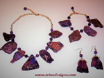 Violet Muse jewellery set