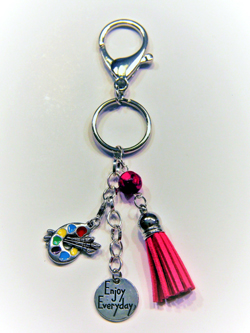 Art Tassel Keychain