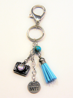 Photo Tassel Keychain