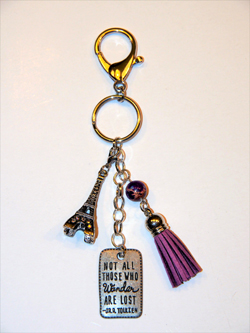 Travel Tassel Keychain